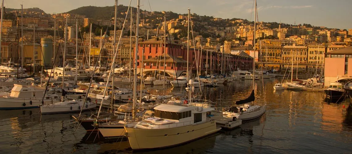 Marina Porto Antico in Genoa, Italy — photo 3