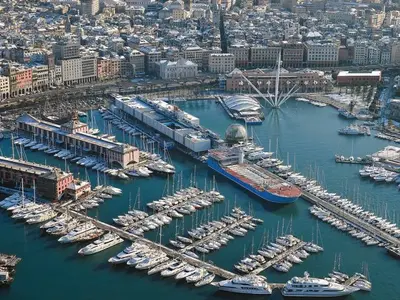 Marina Porto Antico in Genoa, Italy — photo 4