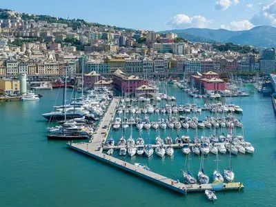 Marina Porto Antico in Genoa, Italy — photo 5