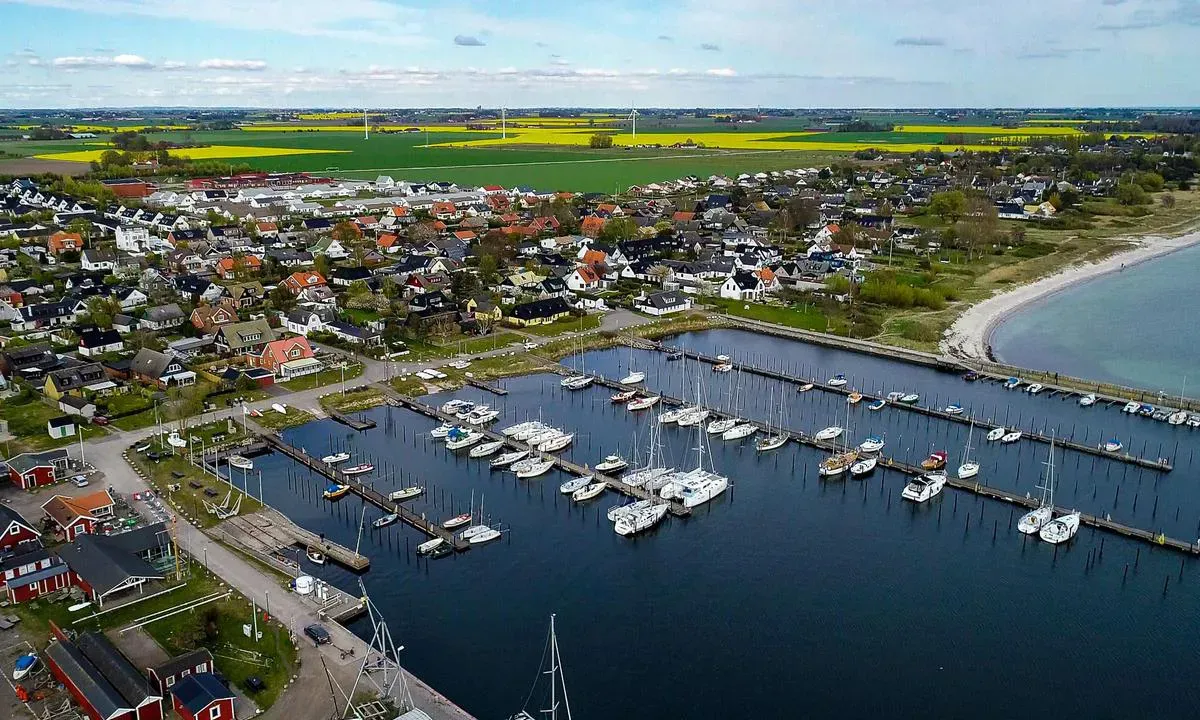 Gislövs läge Harbour, marina in Gislövs läge, Sweden