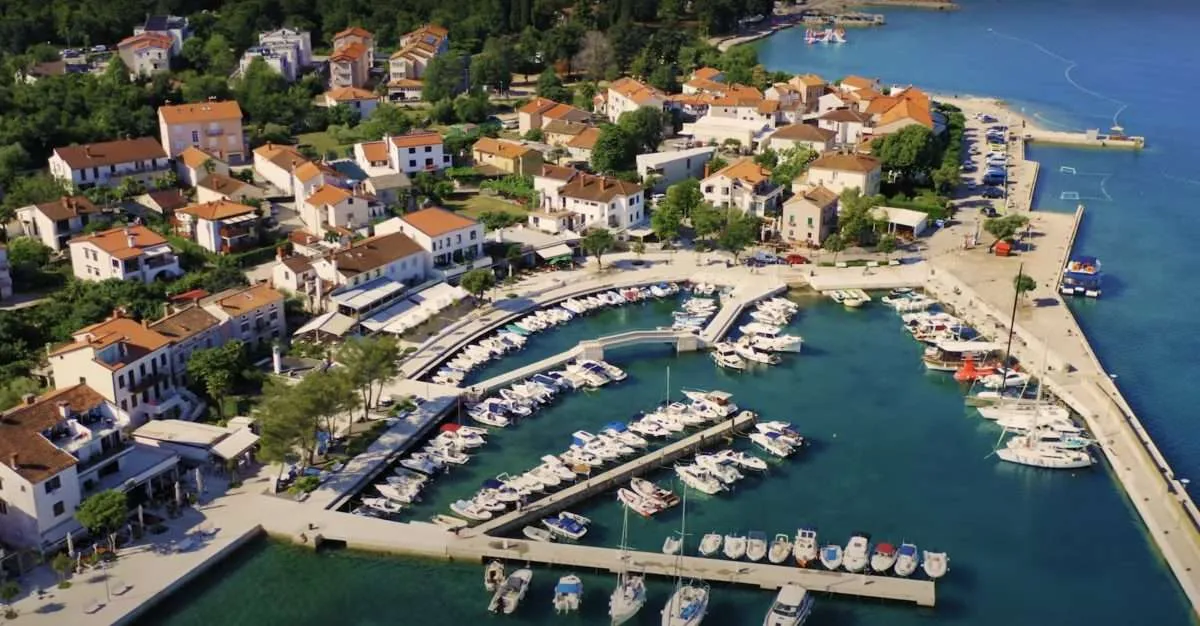 Njivice Marina in Primorsko-goranska županija, Croatia