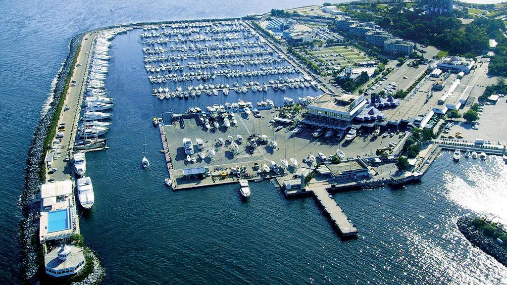 Ataköy Marina in Bakırköy, Turkey