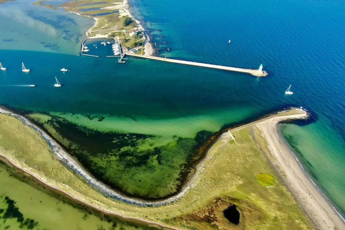 Schleimünde Marina in Kappeln, Germany