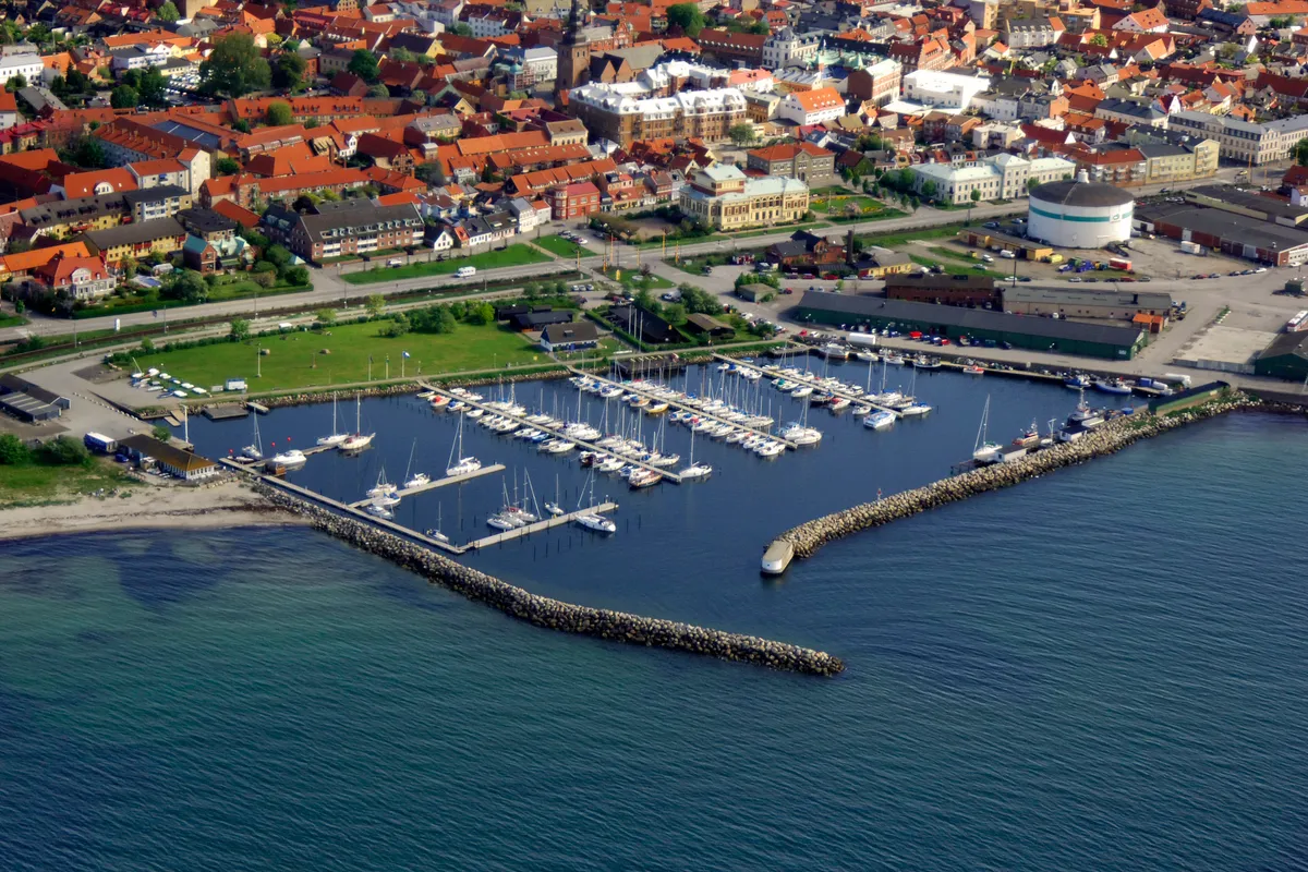 Ystad Marina in Ystad, Sweden