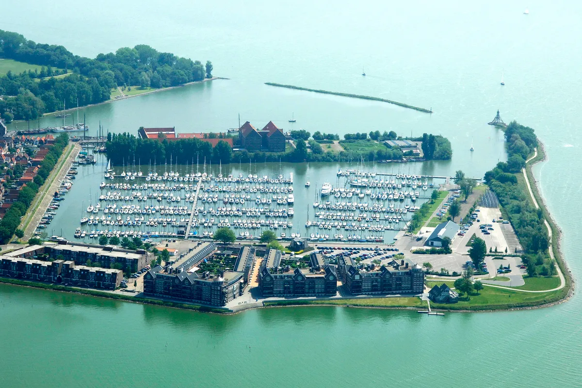Grashaven, marina in Hoorn, Netherlands