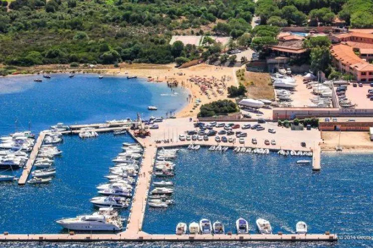 Marina di Cala Bitta in Baja Sardinia, Italy