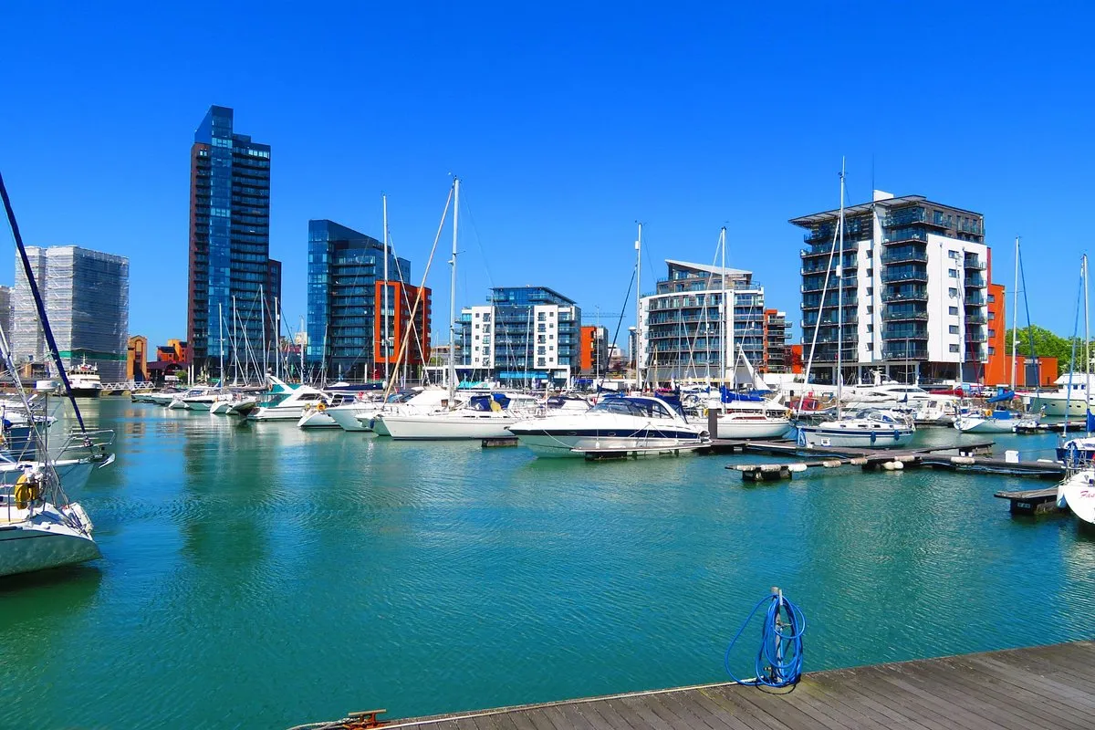 Ocean Village Marina in Southampton, United Kingdom — photo 4
