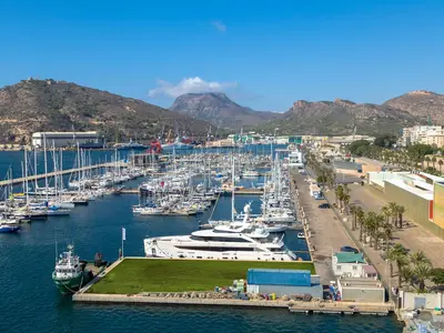 Yacht Port Cartagena, marina in Cartagena, Spain — photo 2