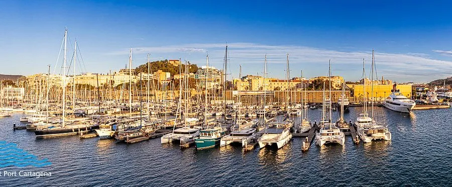 Yacht Port Cartagena, marina in Cartagena, Spain