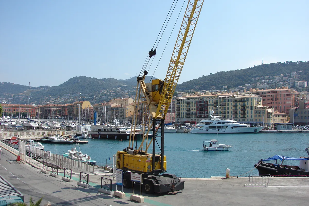 Bassin des Amiraux, marina in Nice, France