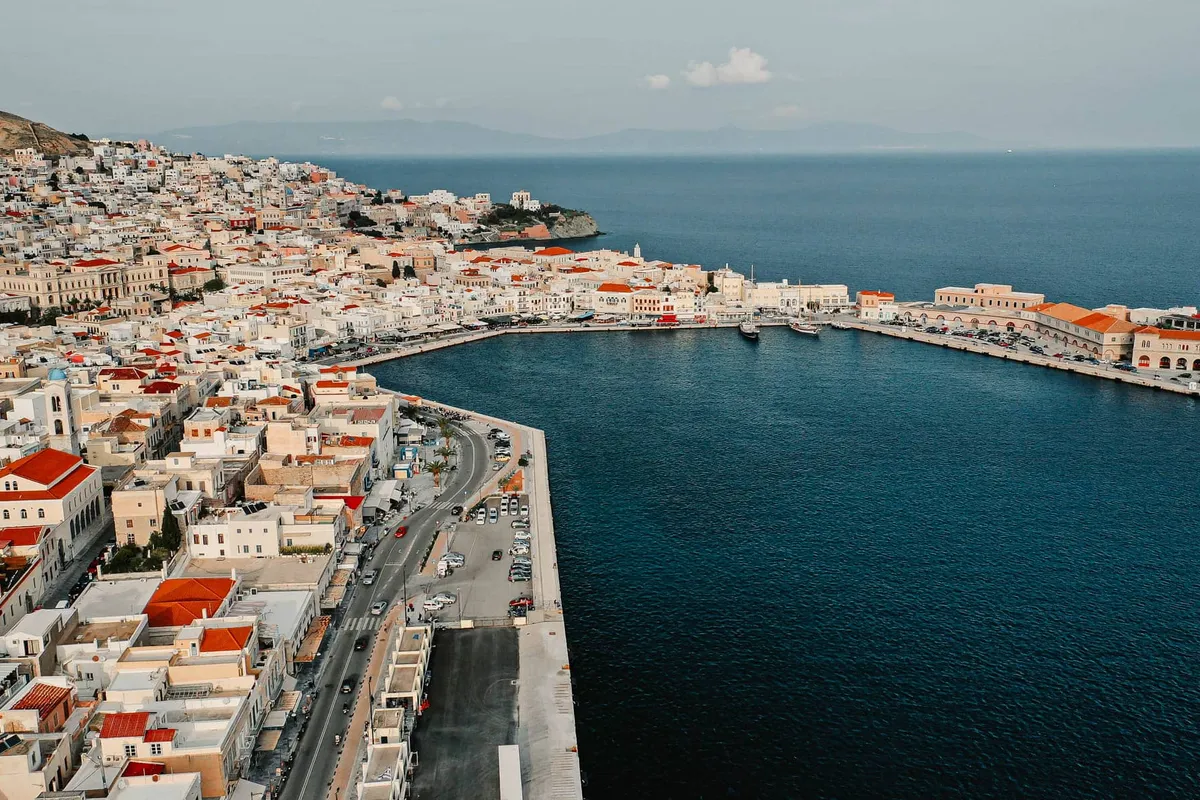 Marina Syrou in Ermoupoli, Greece — photo 4