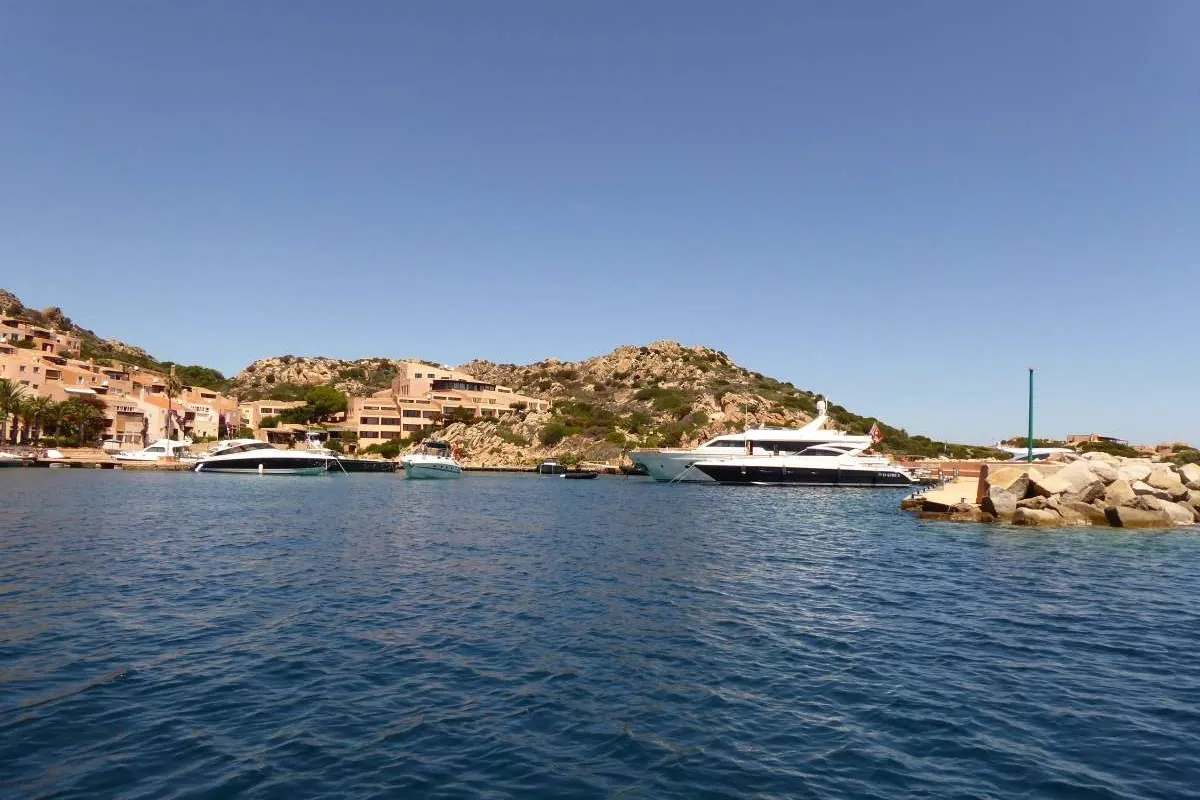 Marina di Porto Massimo in La Maddalena, Italy