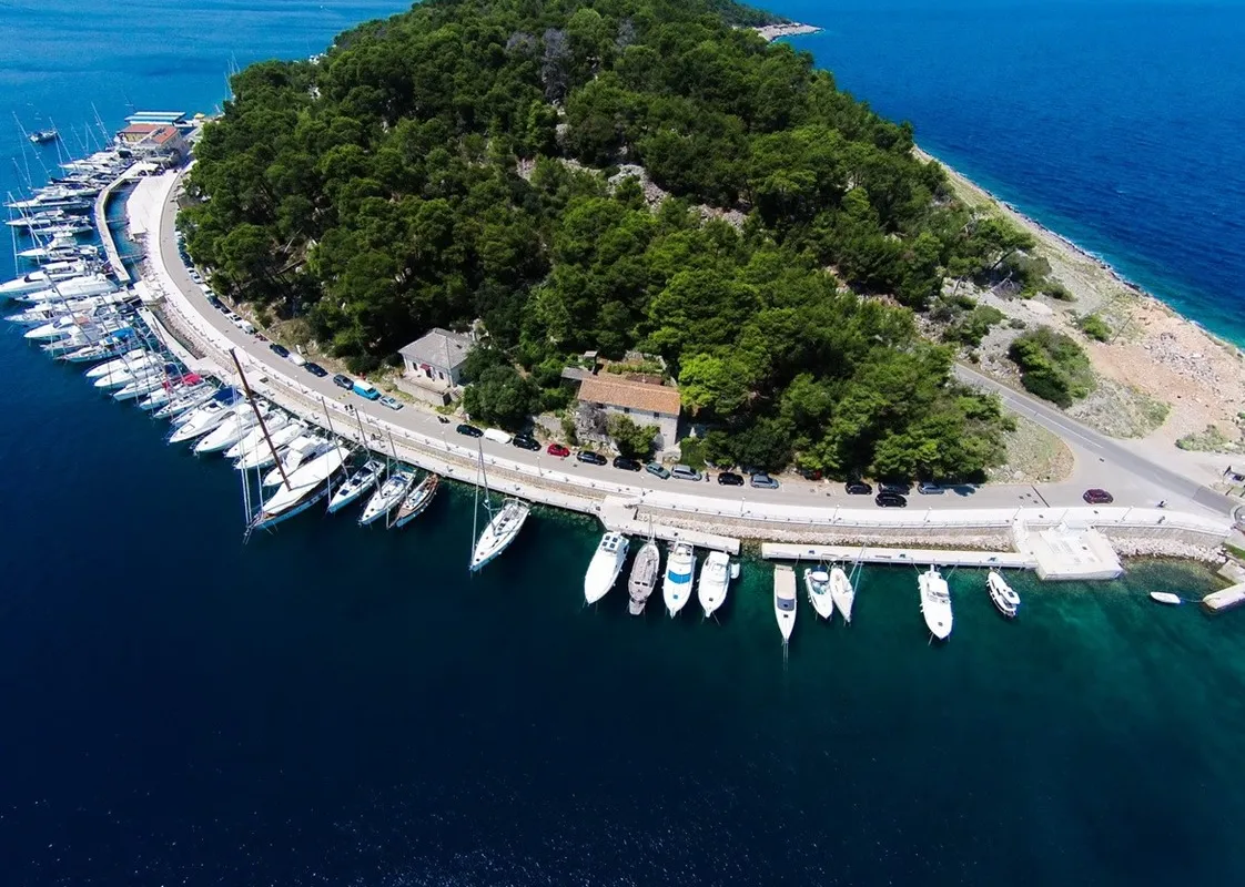 Marina Mali Lošinj in Mali Lošinj, Croatia