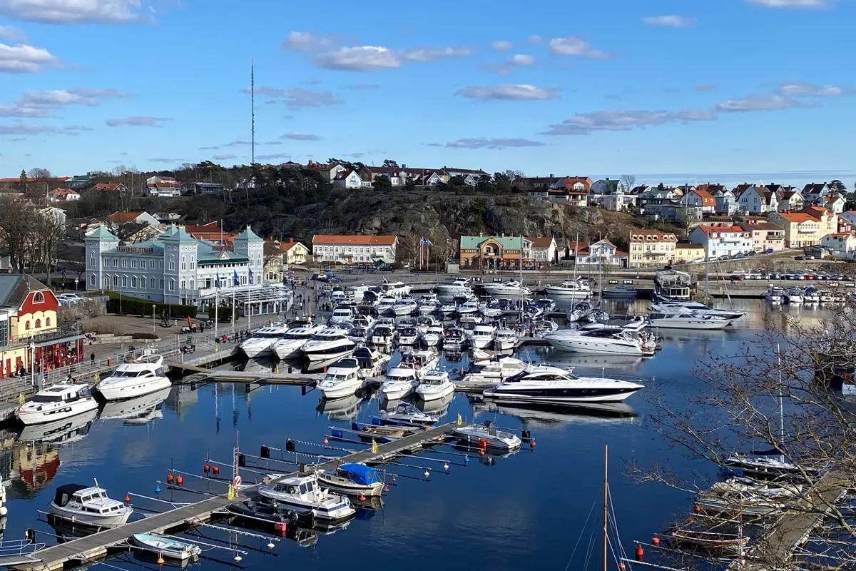 Strömstad Gästhamn, marina in Strömstad, Sweden