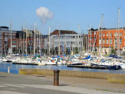 Oude Jachthaven, marina in Nieuwpoort, Belgium — photo 5