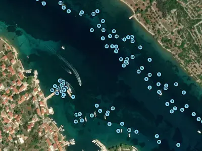 Ankerplatz Ilovik, marina in Veli Lošinj, Croatia — photo 3