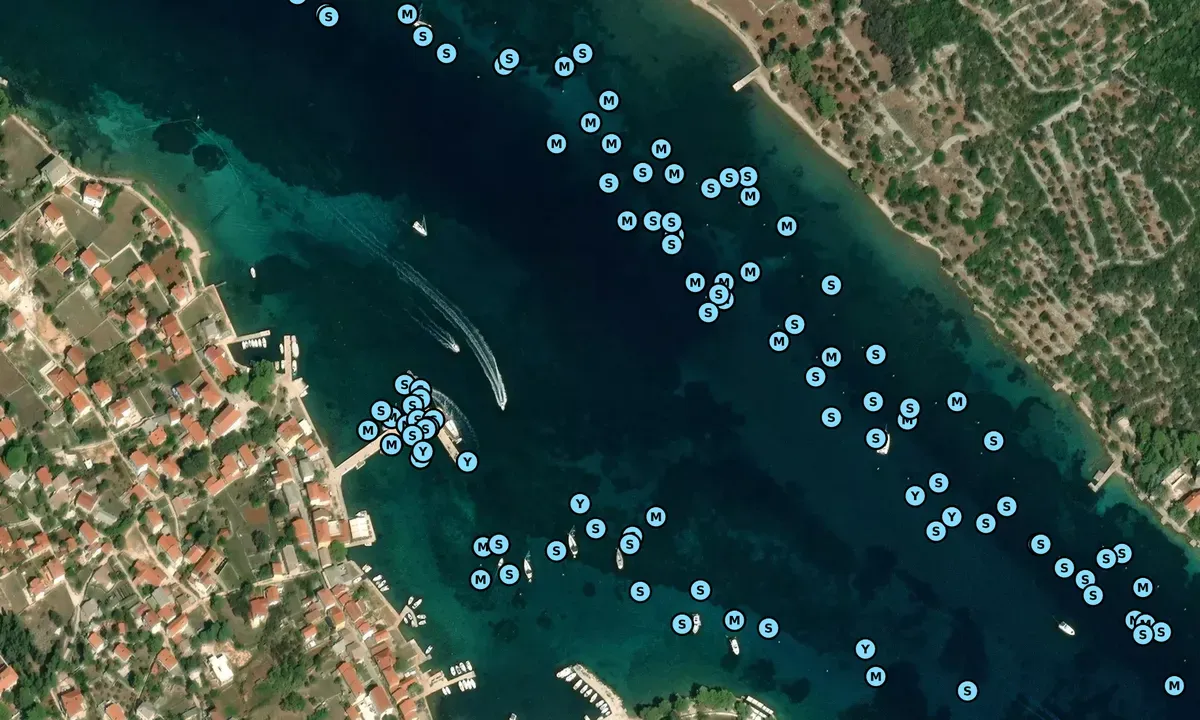 Ankerplatz Ilovik, marina in Veli Lošinj, Croatia — photo 3