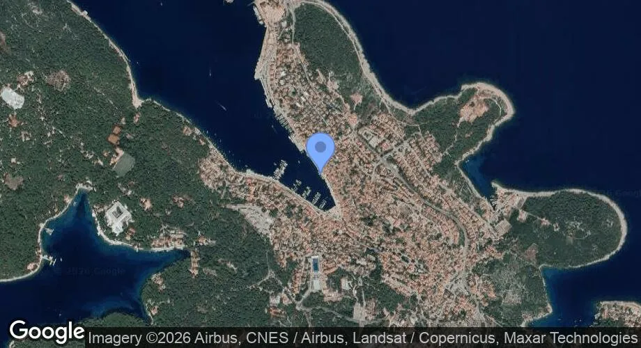 Ankerplatz Ilovik, marina in Veli Lošinj, Croatia