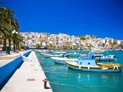 Marina Sitia, Crete in Sitia Municipal Unit, Greece