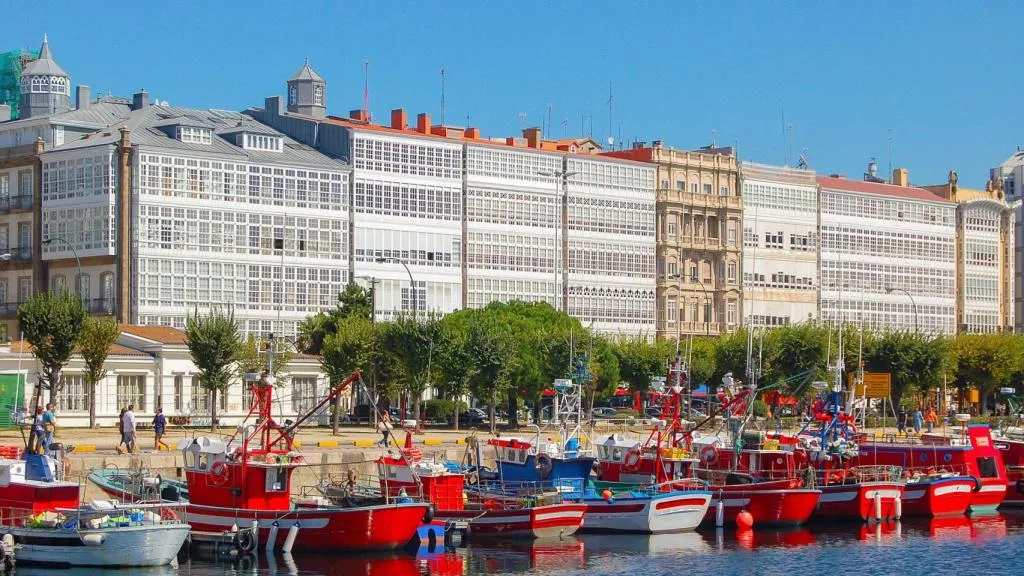 Dársena da Mariña, marina in A Coruña, Spain — photo 5