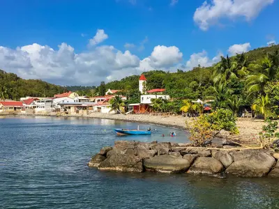 Anse Deshaies, marina in Deshaies, France — photo 5