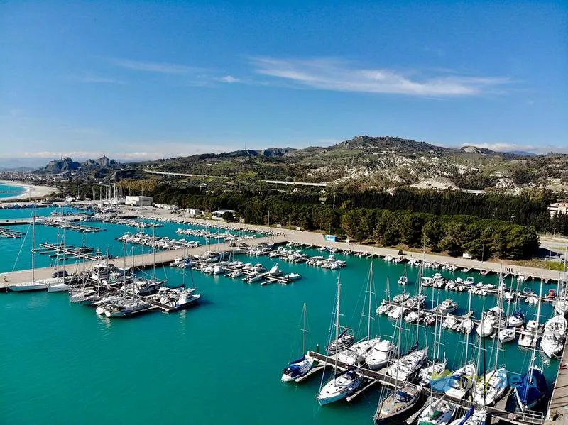 Porto delle Grazie, marina in Roccella Ionica, Italy — photo 4