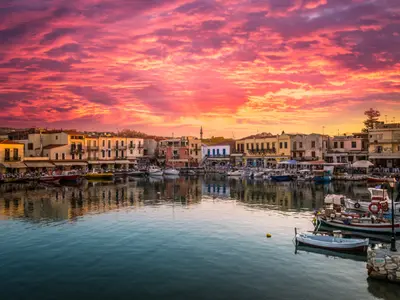 Marina of Rethymno in Rethymno, Greece — photo 2