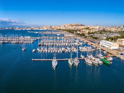 Marina di Sant'Elmo in Cagliari, Italy — photo 2