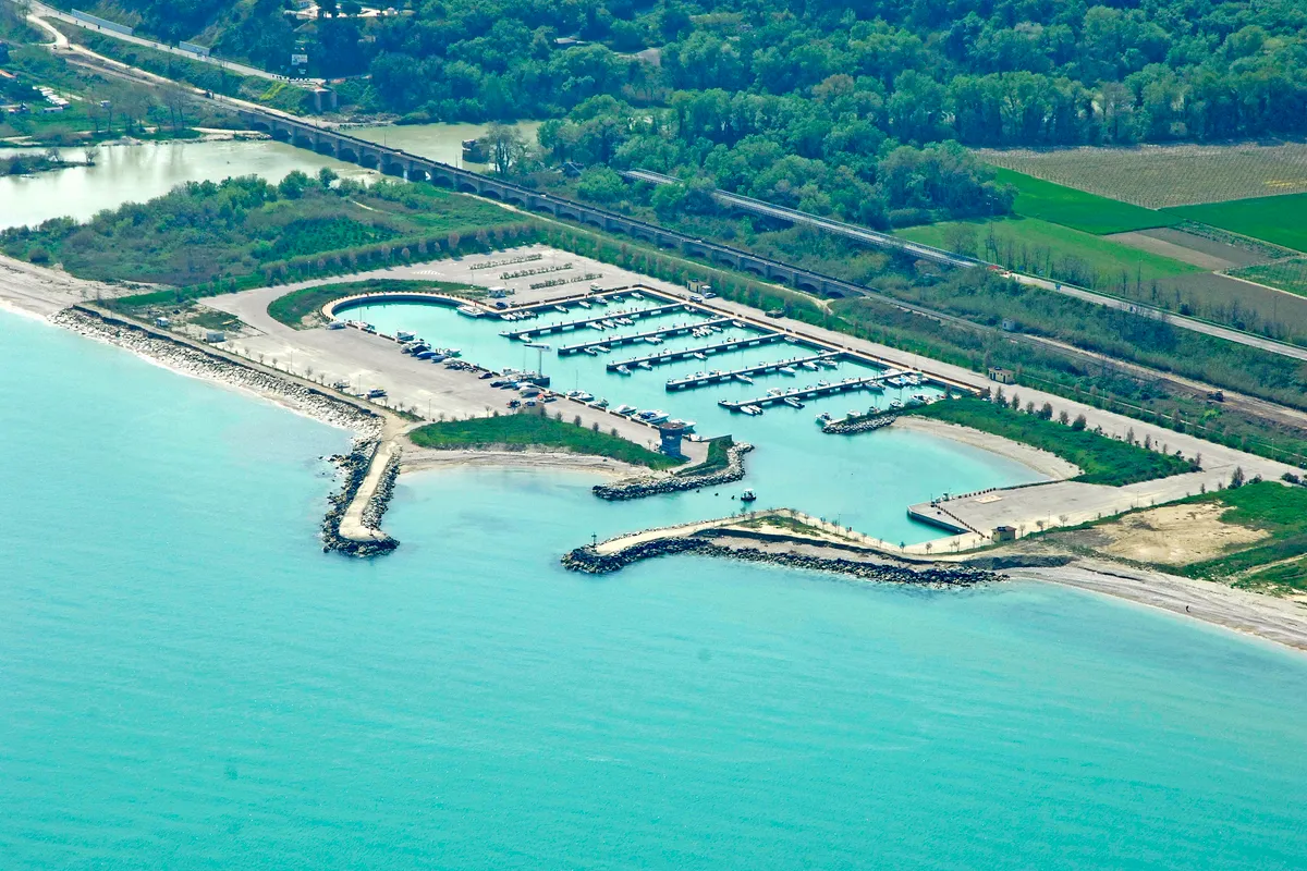 Marina del Sole in Cagliari, Italy