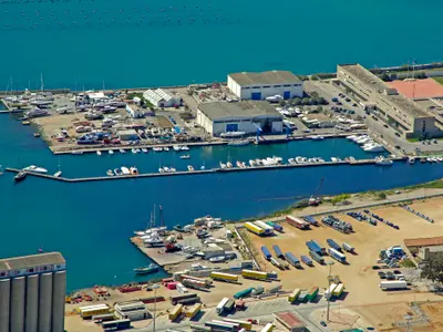 Marina Motomar in Cagliari, Italy