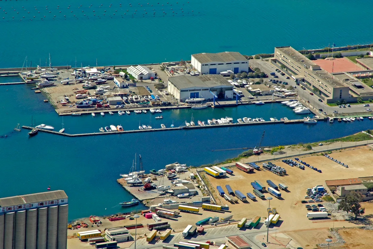 Marina Motomar in Cagliari, Italy