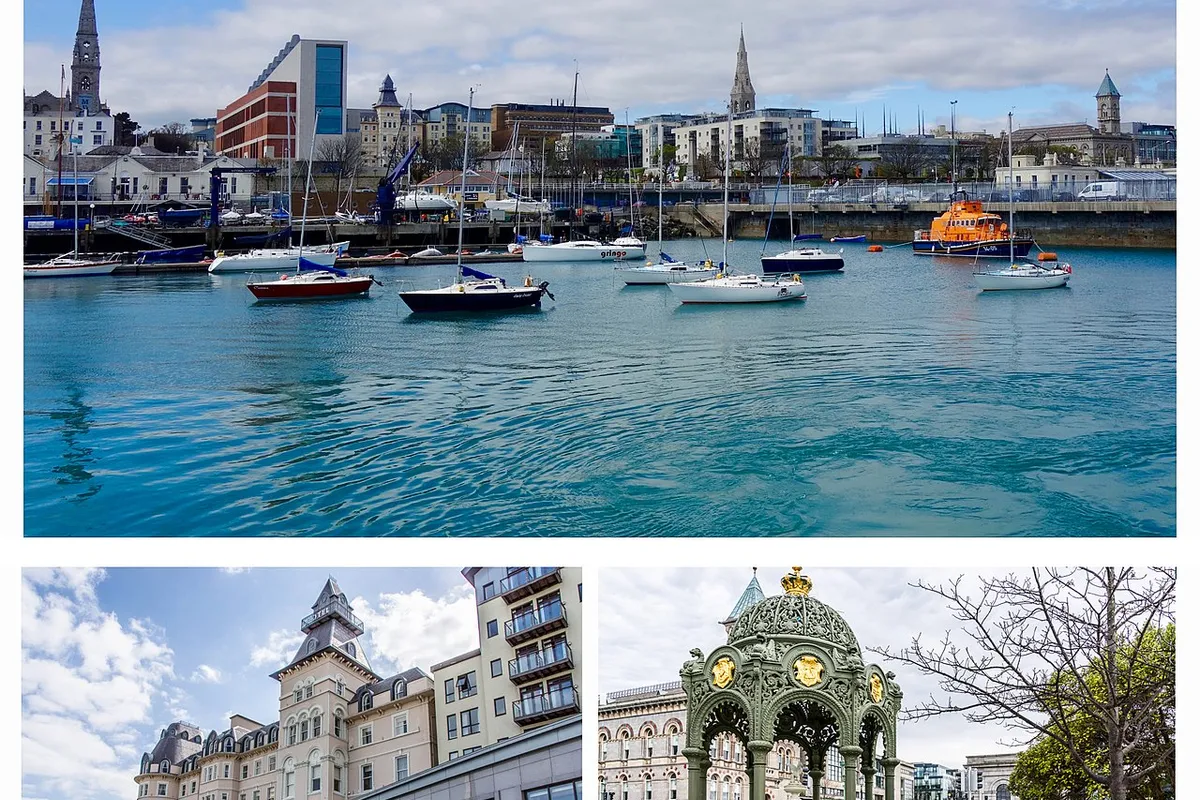 Dun Laoghaire Marina in Dún Laoghaire, Ireland