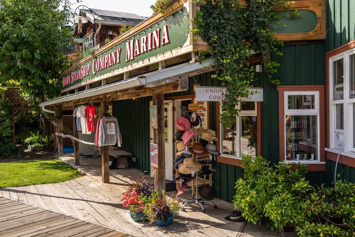 Union Steamship Company Marina in Bowen Island Municipality, Canada
