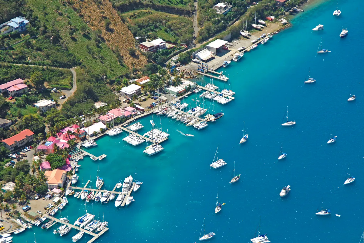 Frenchman's Cay Marina in British Virgin Islands