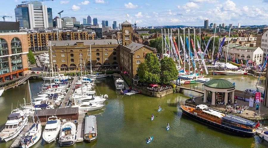 St Katharine Docks, marina in Greater London, United Kingdom