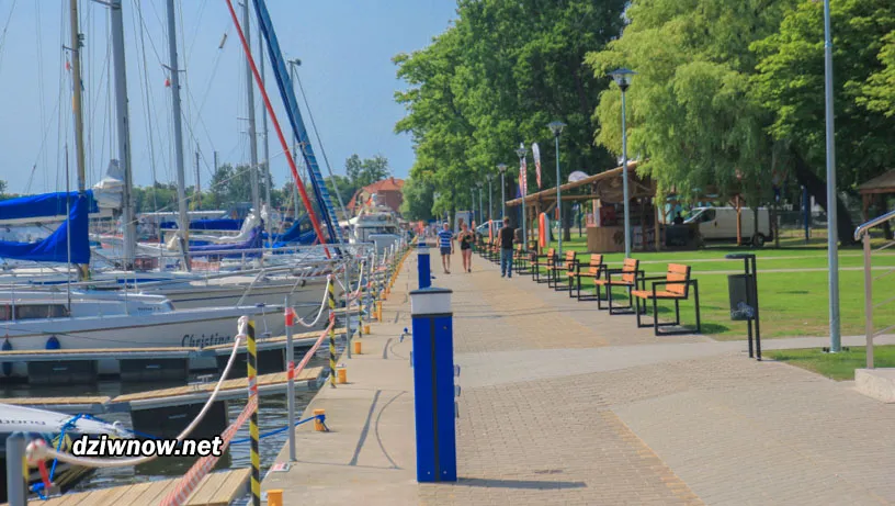 Przystań Sezonowa Marina in Dziwnów, Poland