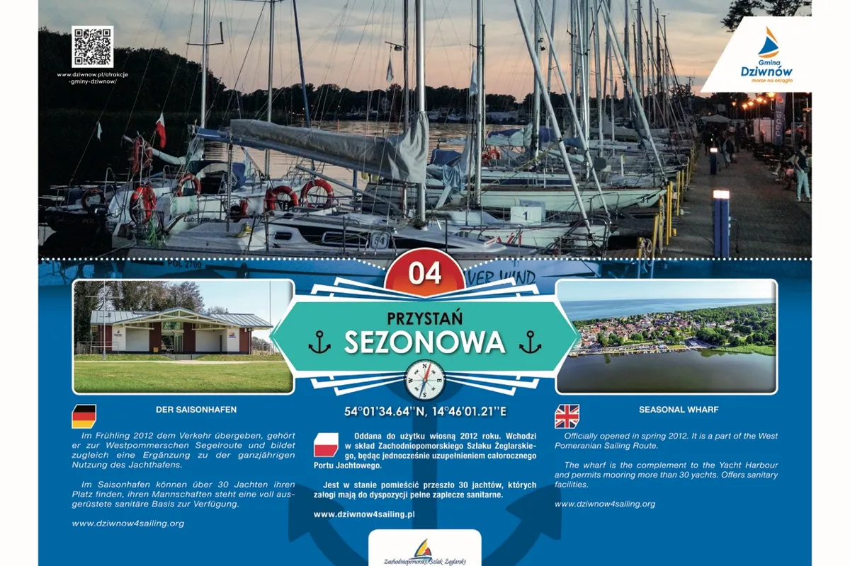 Przystań Sezonowa Marina in Dziwnów, Poland — photo 2