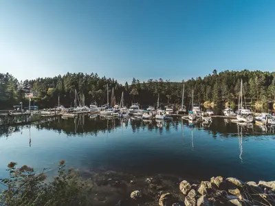 Port Browning Marina in Southern Gulf Islands Electoral Area, Canada — photo 4