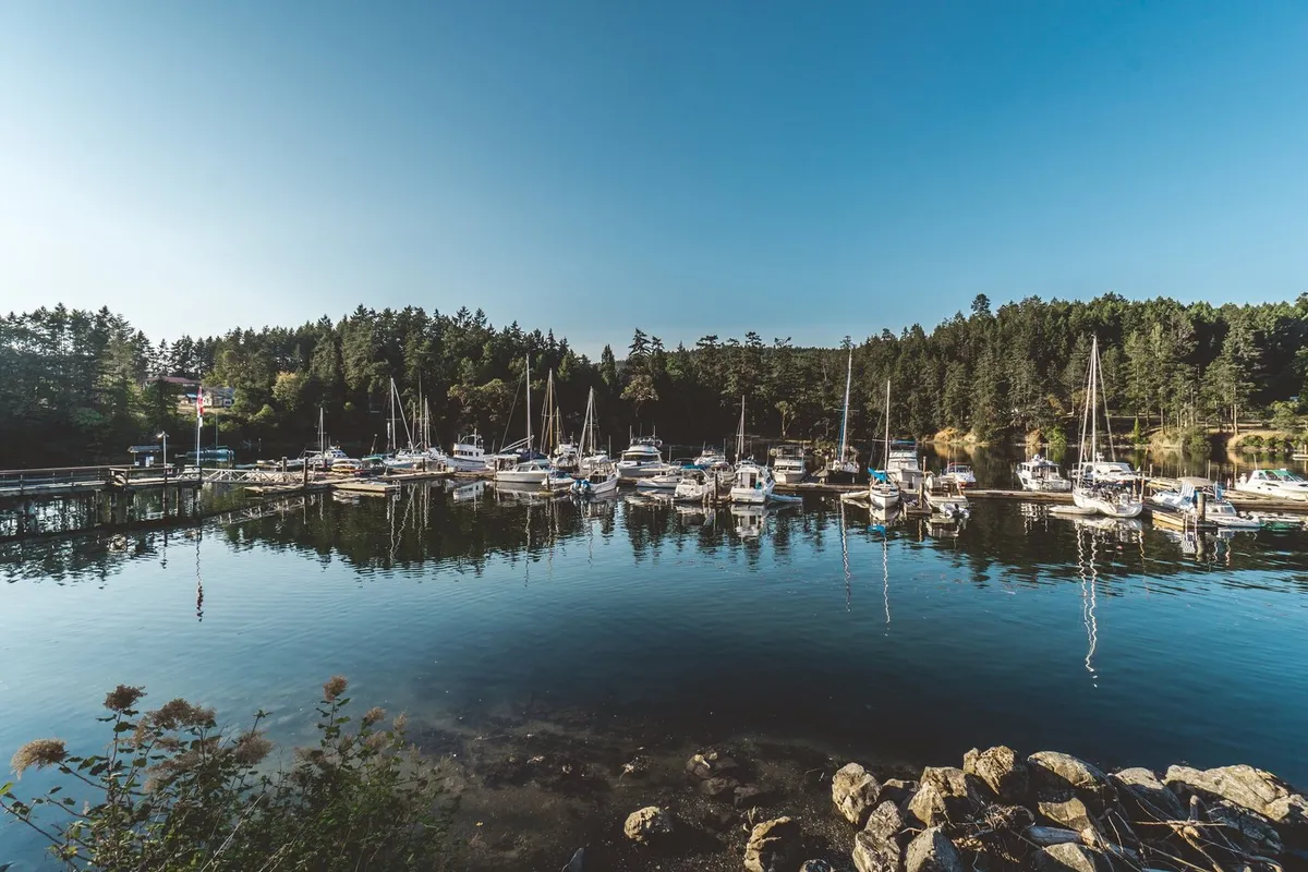 Port Browning Marina in Southern Gulf Islands Electoral Area, Canada — photo 4