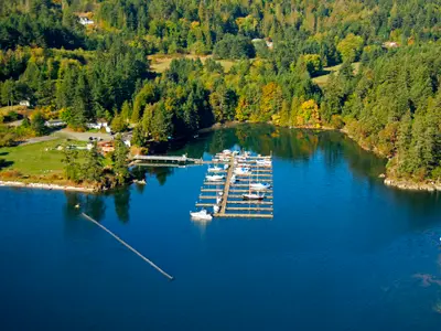 Port Browning Marina in Southern Gulf Islands Electoral Area, Canada — photo 3