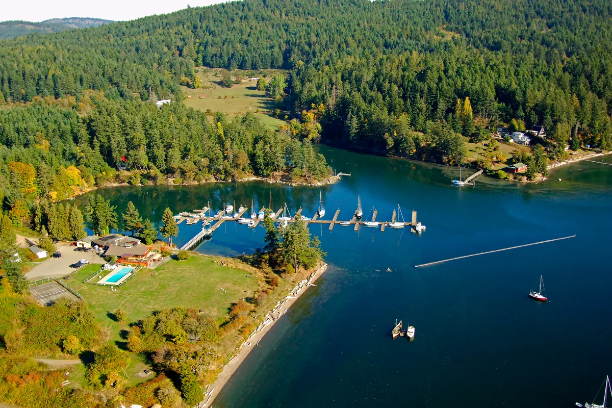 Port Browning Marina in Southern Gulf Islands Electoral Area, Canada — photo 5