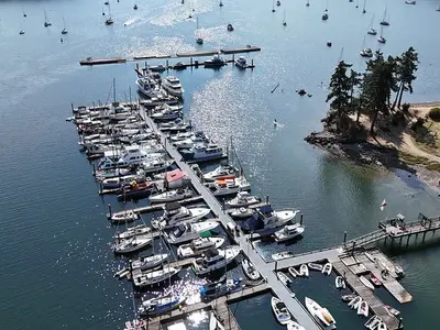 Port Browning Marina in Southern Gulf Islands Electoral Area, Canada — photo 2