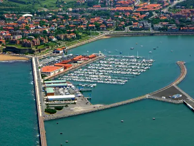 Abrako kirol portua / Puerto Deportivo del Abra, marina in Getxo, Spain — photo 2