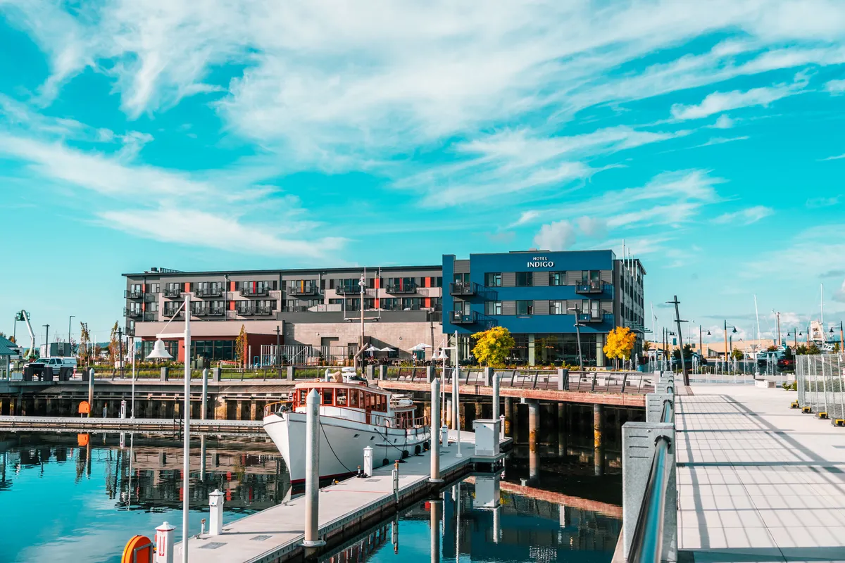 Everett Marina in Everett, United States
