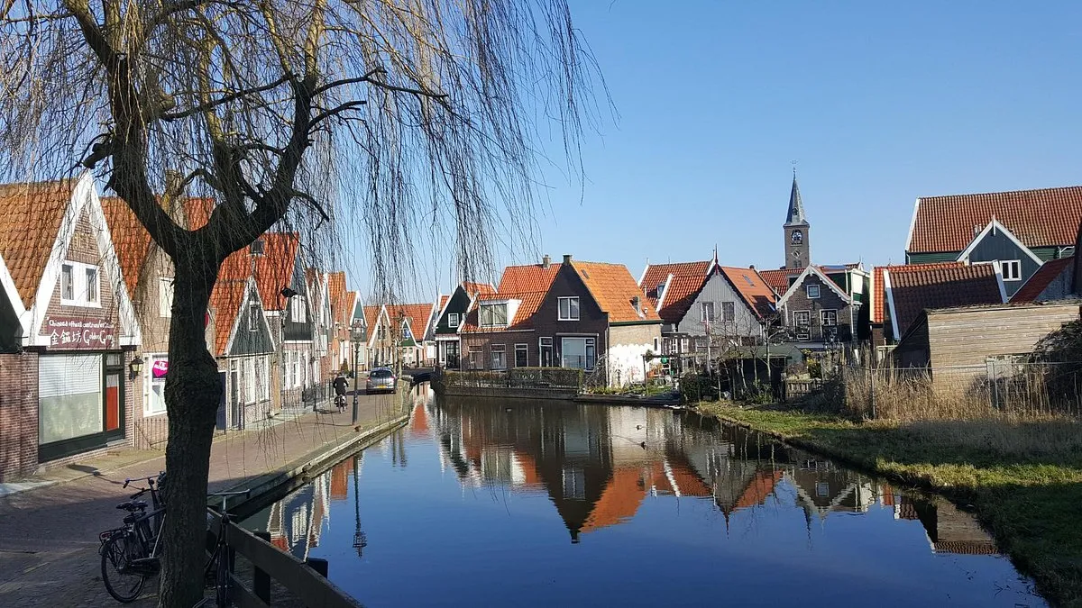 WV Volendam Marina in Volendam, Netherlands