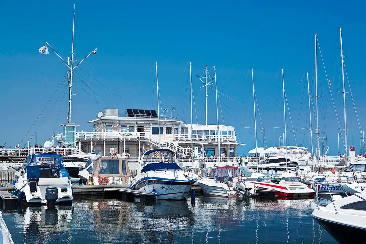 Marina Sopot in Sopot, Poland
