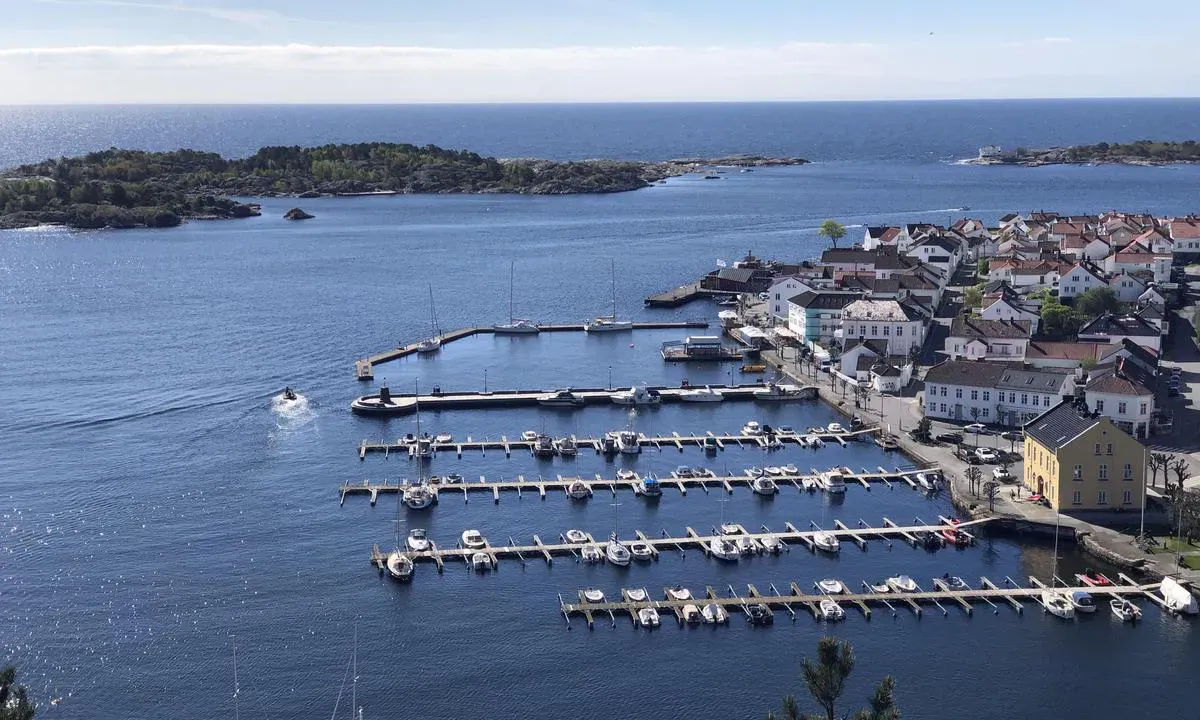 Risør gjestehavn, marina in Risør, Norway