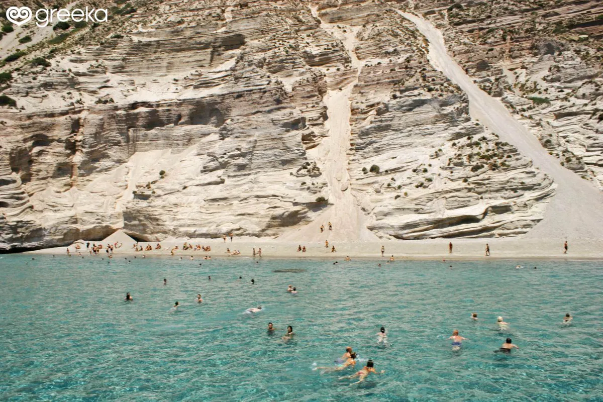 Gerakas Bay in Agia Kiriaki, Greece