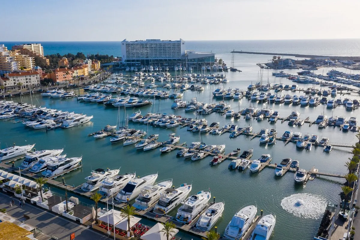 Marina de Vilamoura in Quarteira, Portugal