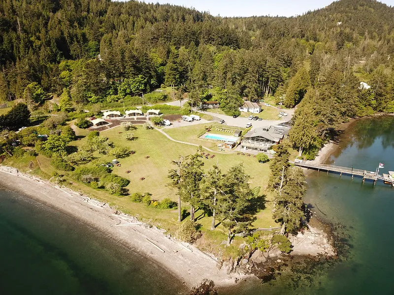 Browning Harbour, marina in Southern Gulf Islands Electoral Area, Canada — photo 8